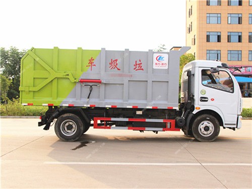 國五東風凱普特掛桶對接式垃圾車 國五東風凱普特掛桶對接式垃圾車