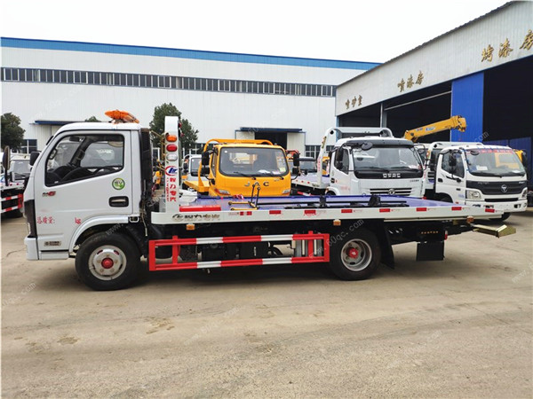 東風(fēng)小凱普特藍牌平板清障車 東風(fēng)小凱普特藍牌平板清障車