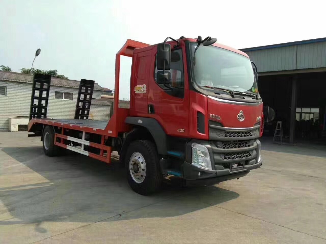 【國五】新款M3柳汽乘龍單橋平板