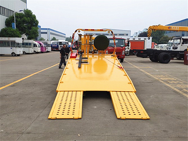 江淮V5一拖二藍(lán)牌清障車